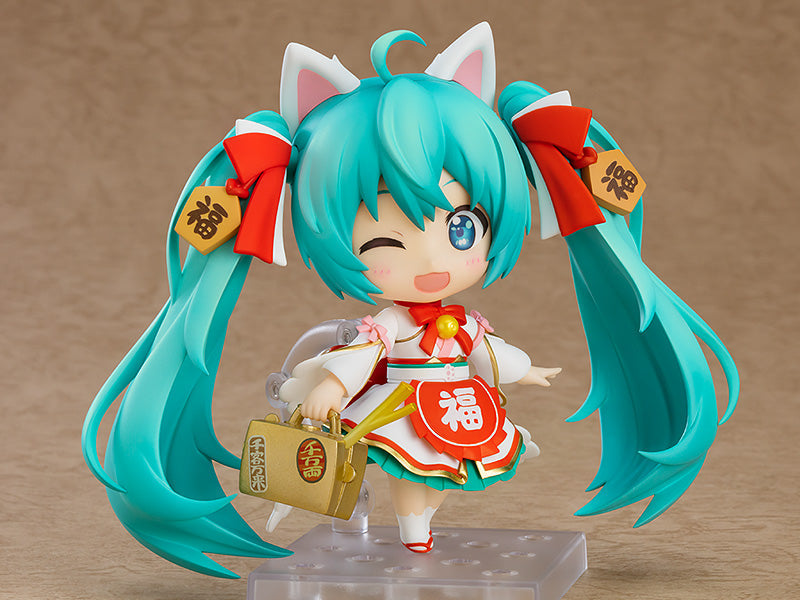 Character Vocal Series 01: Hatsune Miku Nendoroid "Hatsune Miku" (Maneki Miku Ver.)-Good Smile Company-Ace Cards & Collectibles