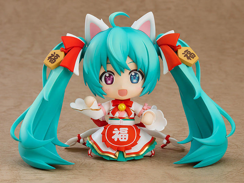 Character Vocal Series 01: Hatsune Miku Nendoroid "Hatsune Miku" (Maneki Miku Ver.)-Good Smile Company-Ace Cards & Collectibles