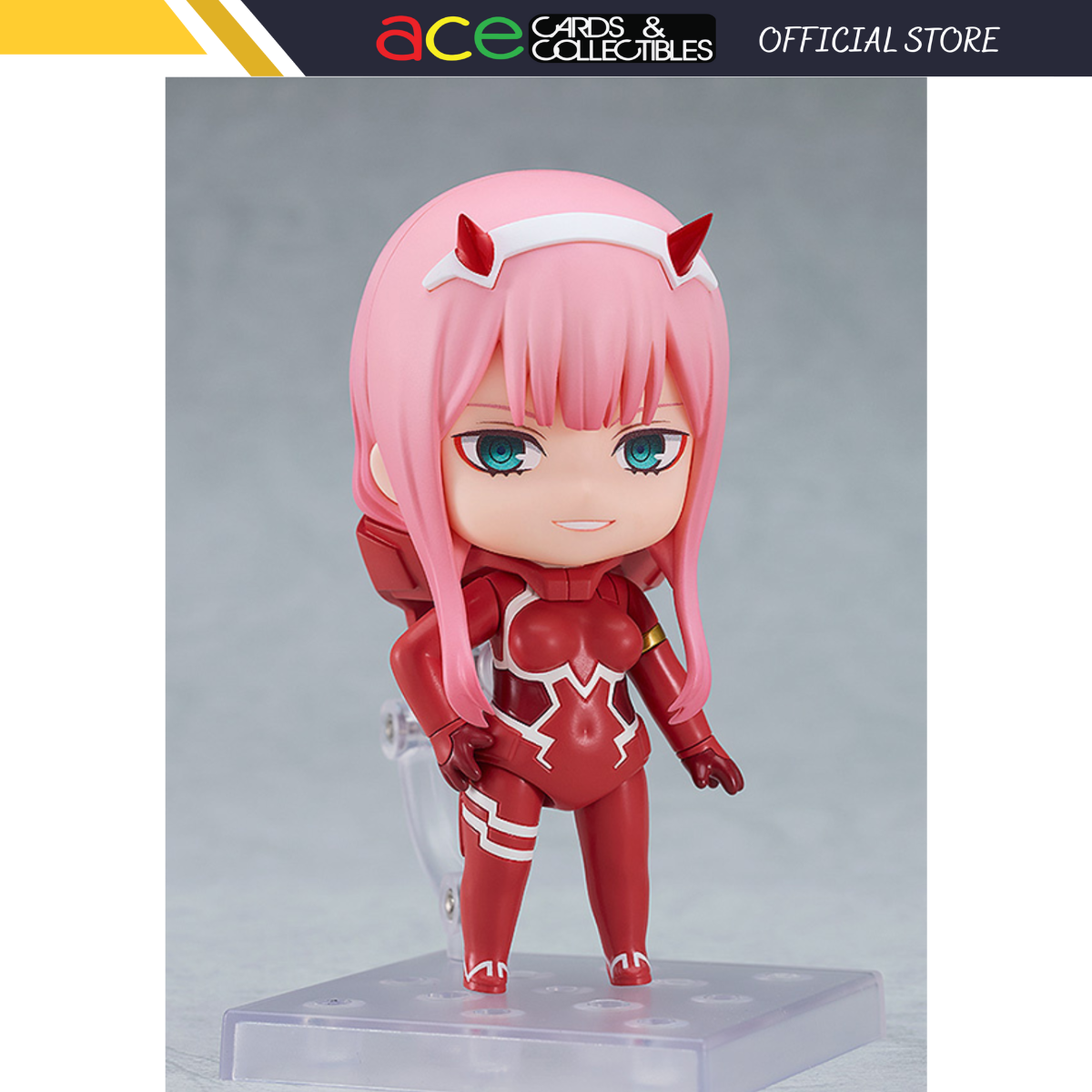 DARLING In The FRANXX Nendoroid [2408] &quot;Zero Two&quot; (Pilot Suit Ver.)-Good Smile Company-Ace Cards &amp; Collectibles