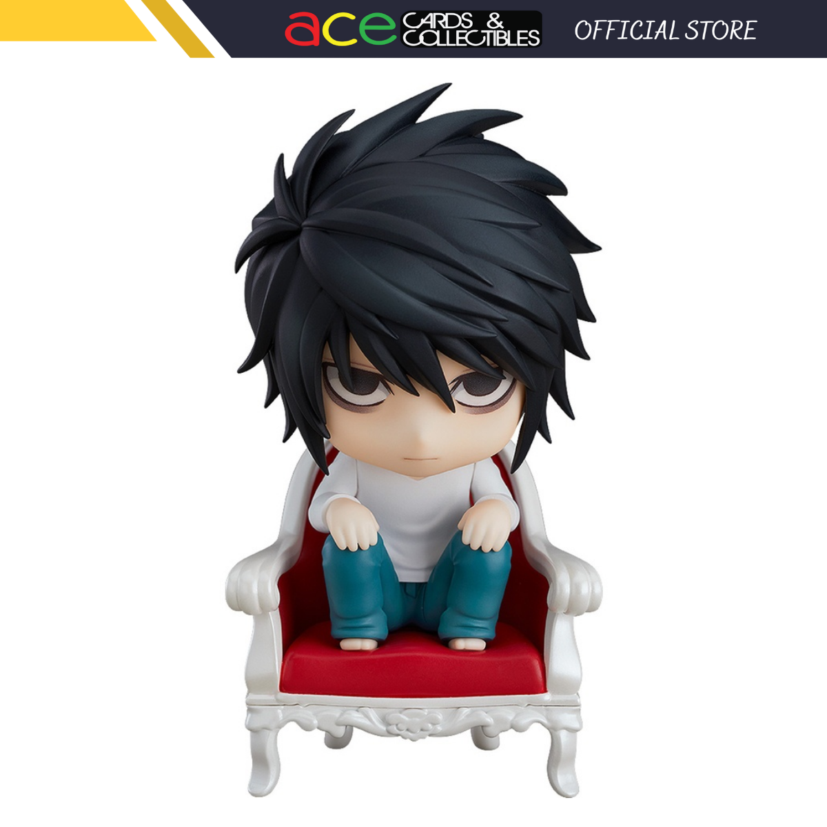 Death Note Nendoroid [1200] "L 2.0" (Re-Run)-Good Smile Company-Ace Cards & Collectibles