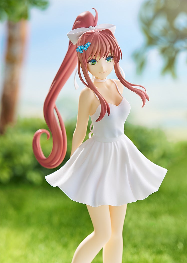 Doki Doki Literature Club! POP UP PARADE "Monika" (White Dress Ver.)-Good Smile Company-Ace Cards & Collectibles