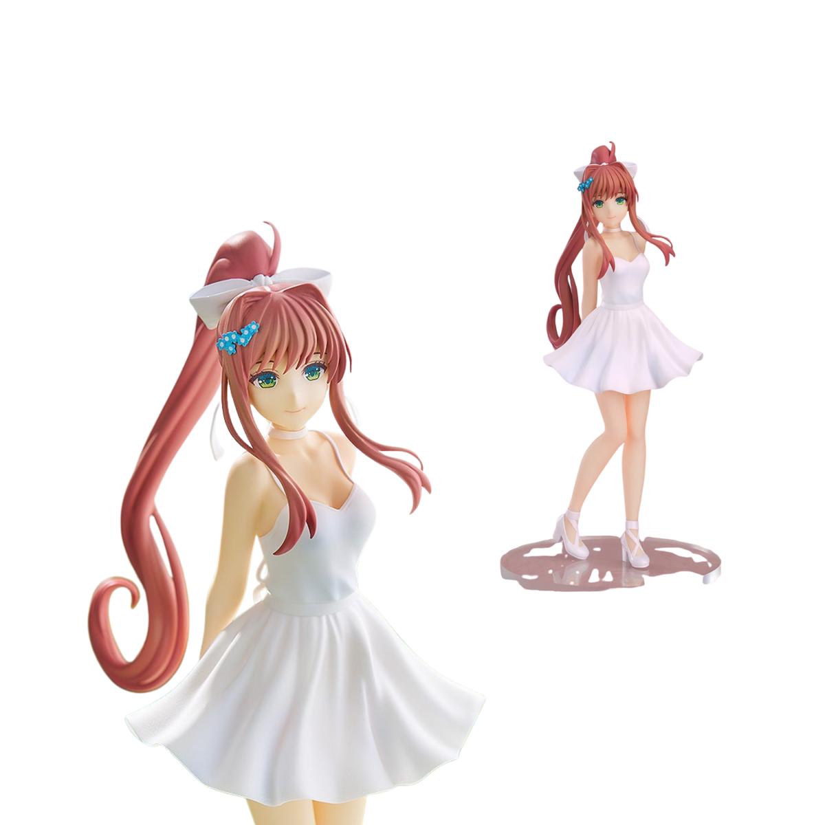 Doki Doki Literature Club! POP UP PARADE "Monika" (White Dress Ver.)-Good Smile Company-Ace Cards & Collectibles