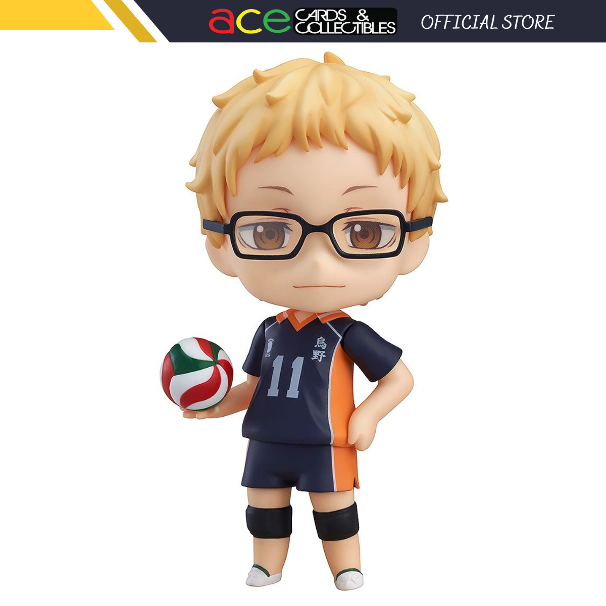 Haikyu!! Second Season Nendoroid [616] "Kei Tsukishima" (4th Run)-Good Smile Company-Ace Cards & Collectibles
