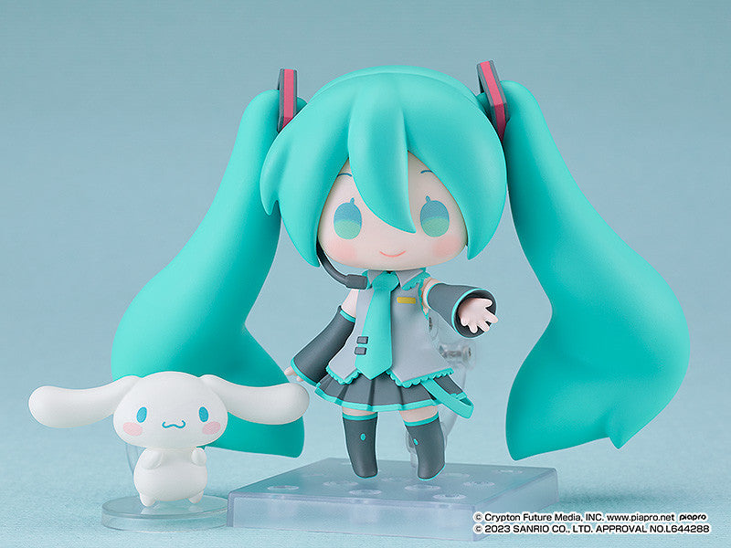 Hatsune Miku Nendoroid [2306] &quot;Hatsune Miku&quot; (Cinnamoroll Collaboration Ver.)-Good Smile Company-Ace Cards &amp; Collectibles