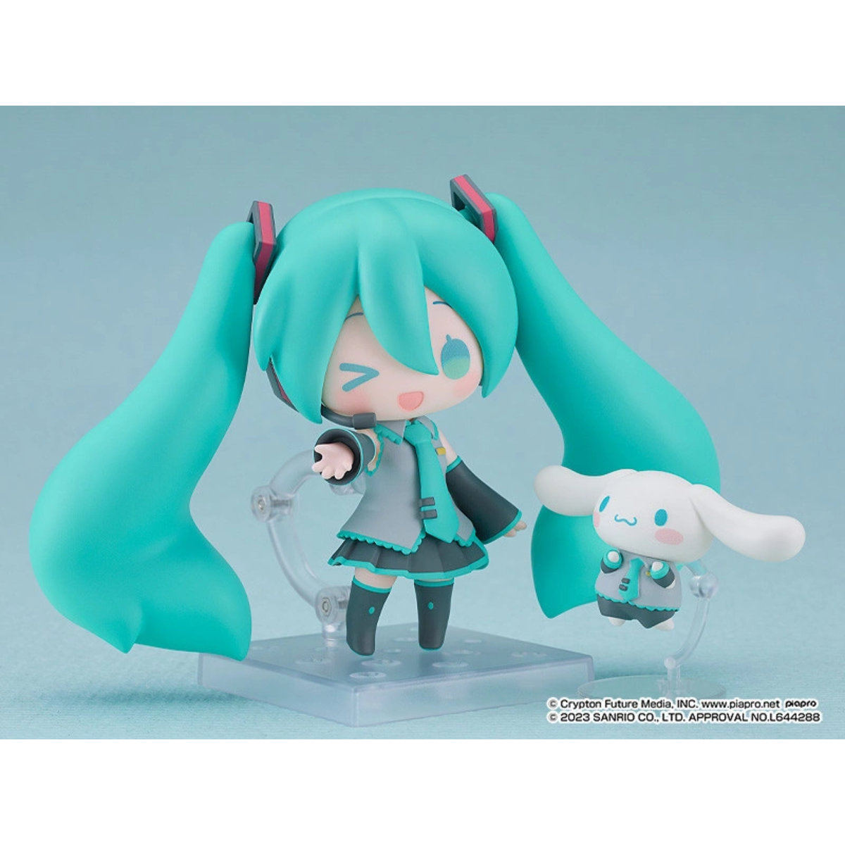 Hatsune Miku Nendoroid [2306] &quot;Hatsune Miku&quot; (Cinnamoroll Collaboration Ver.)-Good Smile Company-Ace Cards &amp; Collectibles