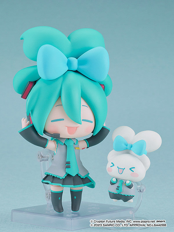 Hatsune Miku Nendoroid [2306] &quot;Hatsune Miku&quot; (Cinnamoroll Collaboration Ver.)-Good Smile Company-Ace Cards &amp; Collectibles