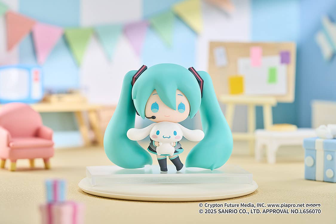 Hatsune Miku x Cinnamoroll Collectible Figure (Set of 5pcs)-Good Smile Company-Ace Cards & Collectibles