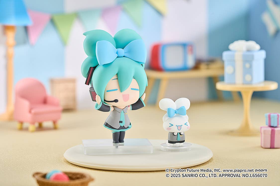 Hatsune Miku x Cinnamoroll Collectible Figure (Set of 5pcs)-Good Smile Company-Ace Cards & Collectibles