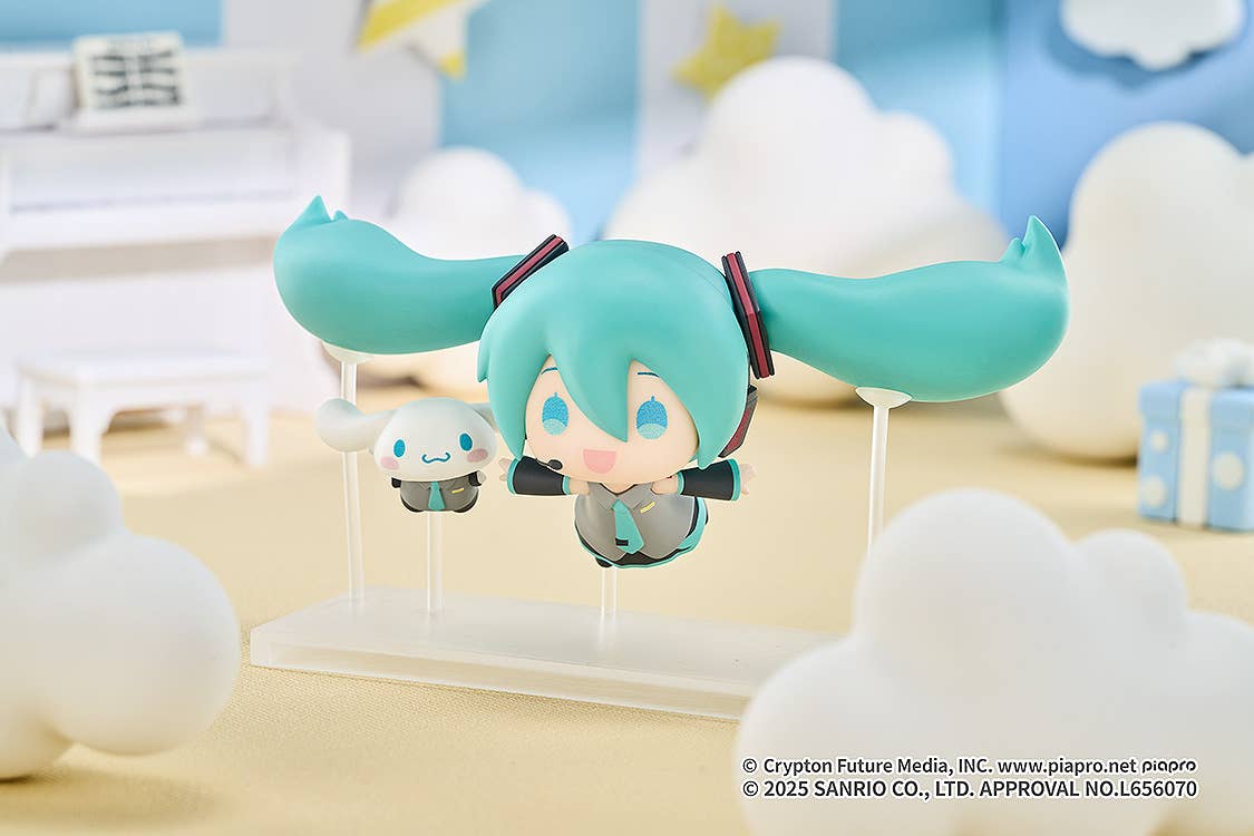 Hatsune Miku x Cinnamoroll Collectible Figure (Set of 5pcs)-Good Smile Company-Ace Cards & Collectibles