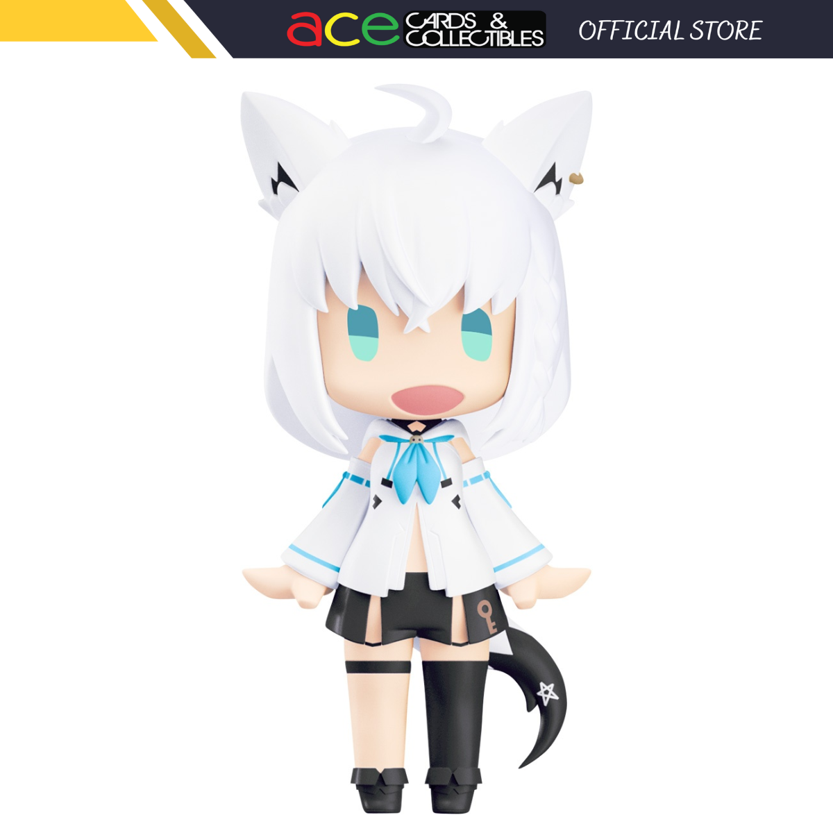 Hololive Production HELLO! GOOD SMILE &quot;Shirakami Fubuki&quot;-Good Smile Company-Ace Cards &amp; Collectibles