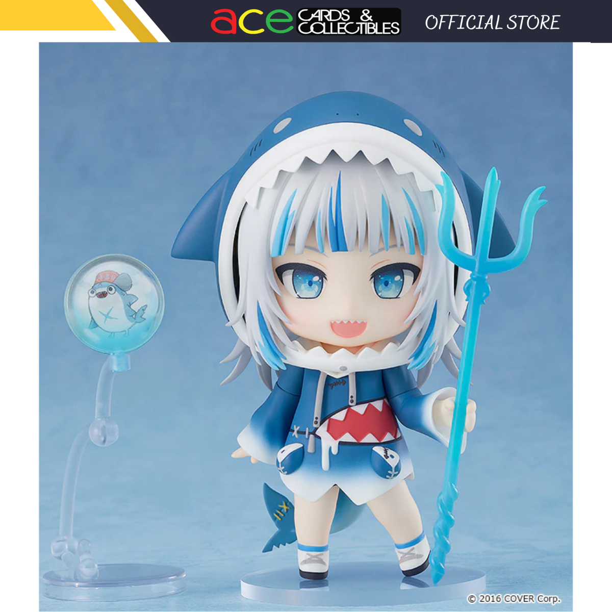 Hololive Production Nendoroid [1688] &quot;Gawr Gura&quot; (Re-run)-Good Smile Company-Ace Cards &amp; Collectibles