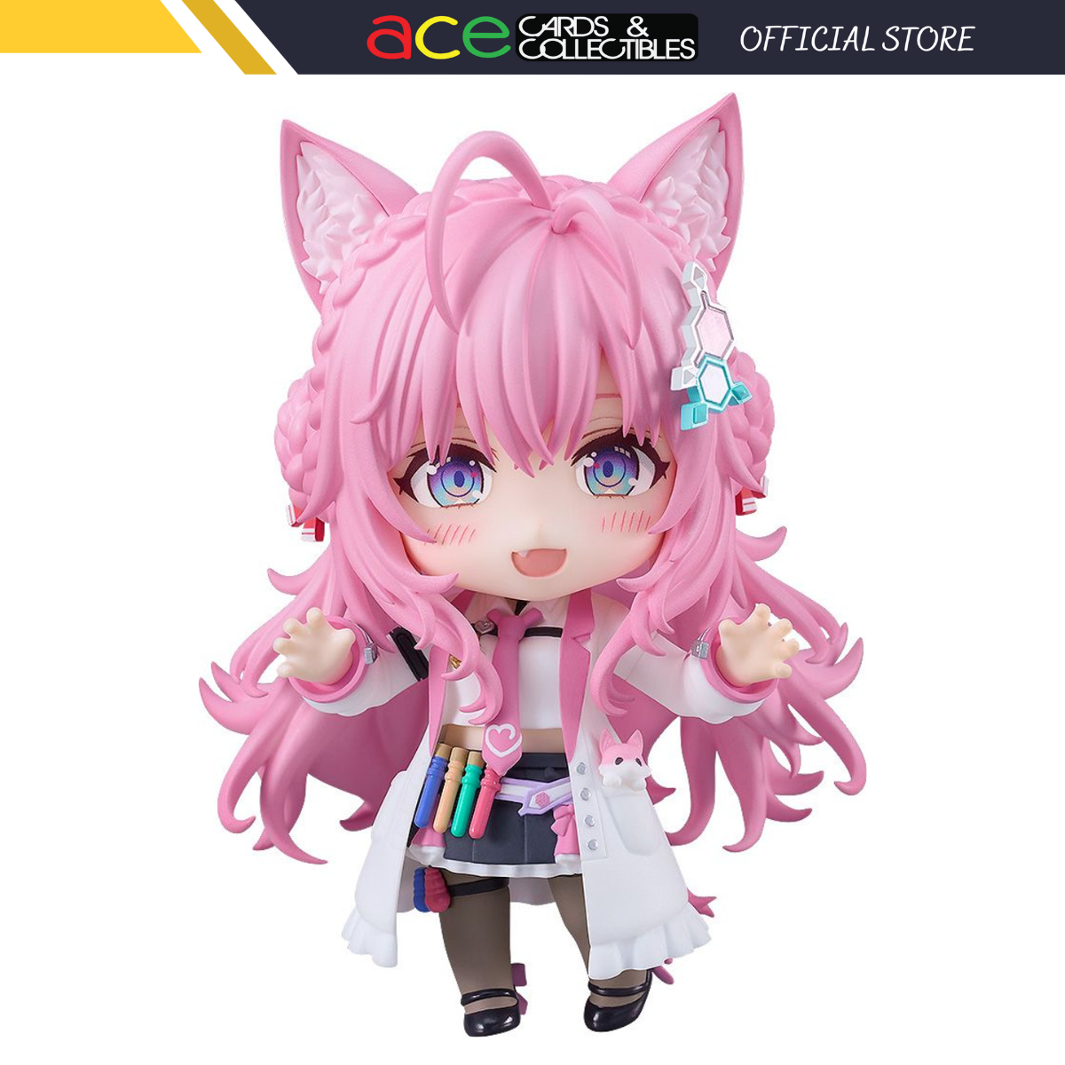 Hololive Production Nendoroid [2301] &quot;Hakui Koyori&quot;-Good Smile Company-Ace Cards &amp; Collectibles