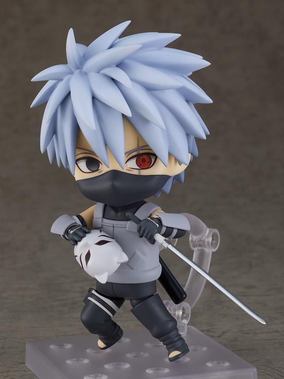 Naruto Shippuden Nendoroid [1636] &quot;Kakashi Hatake&quot; (Anbu Black Ops Ver.)-Good Smile Company-Ace Cards &amp; Collectibles
