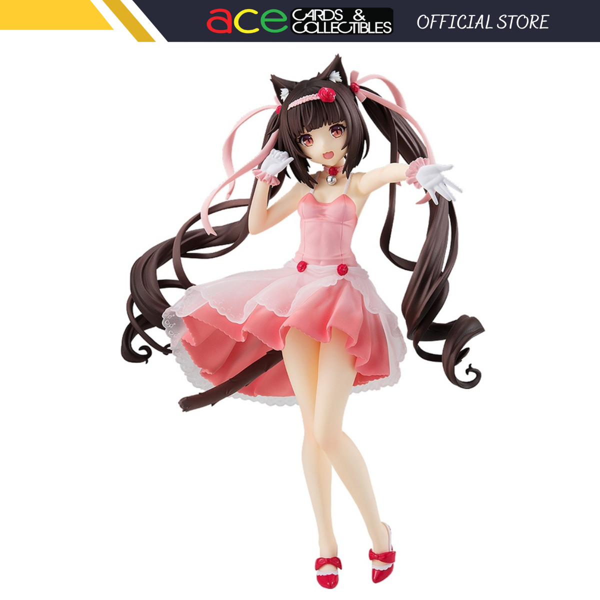 Nekopara Pop Up Parade "Chocola" (Cocktail Dress Ver.)-Good Smile Company-Ace Cards & Collectibles