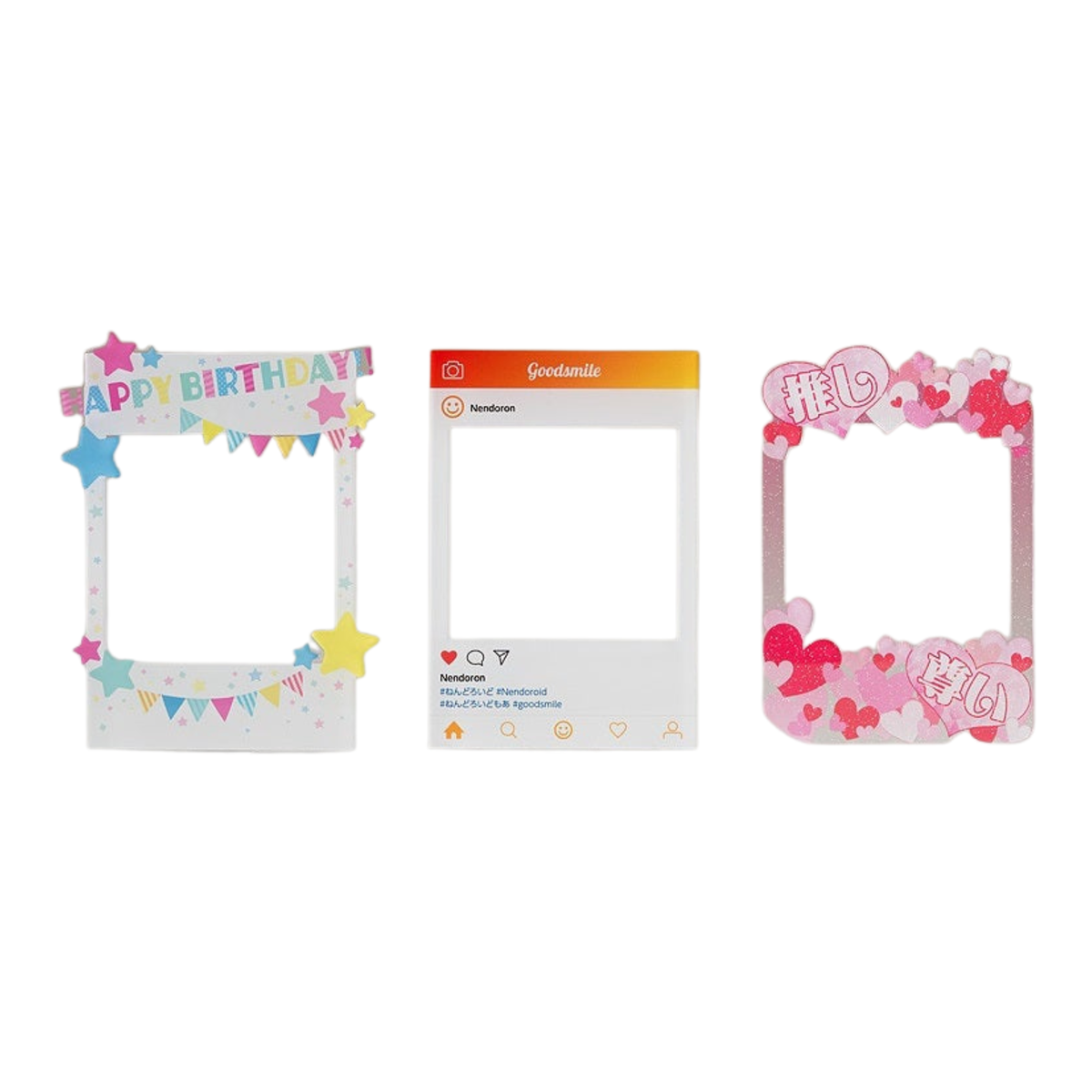 Nendoroid More: Acrylic Frame Stand-Happy Birthday-Good Smile Company-Ace Cards & Collectibles