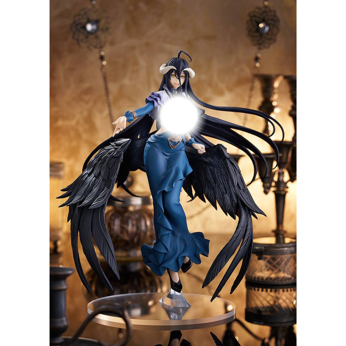 OVERLORD POP UP PARADE SP "Albedo" (Jet Black Dress Ver.)-Good Smile Company-Ace Cards & Collectibles