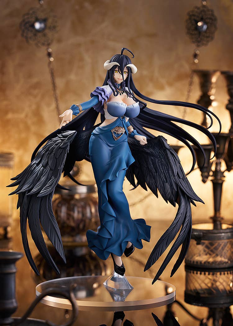 OVERLORD POP UP PARADE SP "Albedo" (Jet Black Dress Ver.)-Deposit Payment-Good Smile Company-Ace Cards & Collectibles
