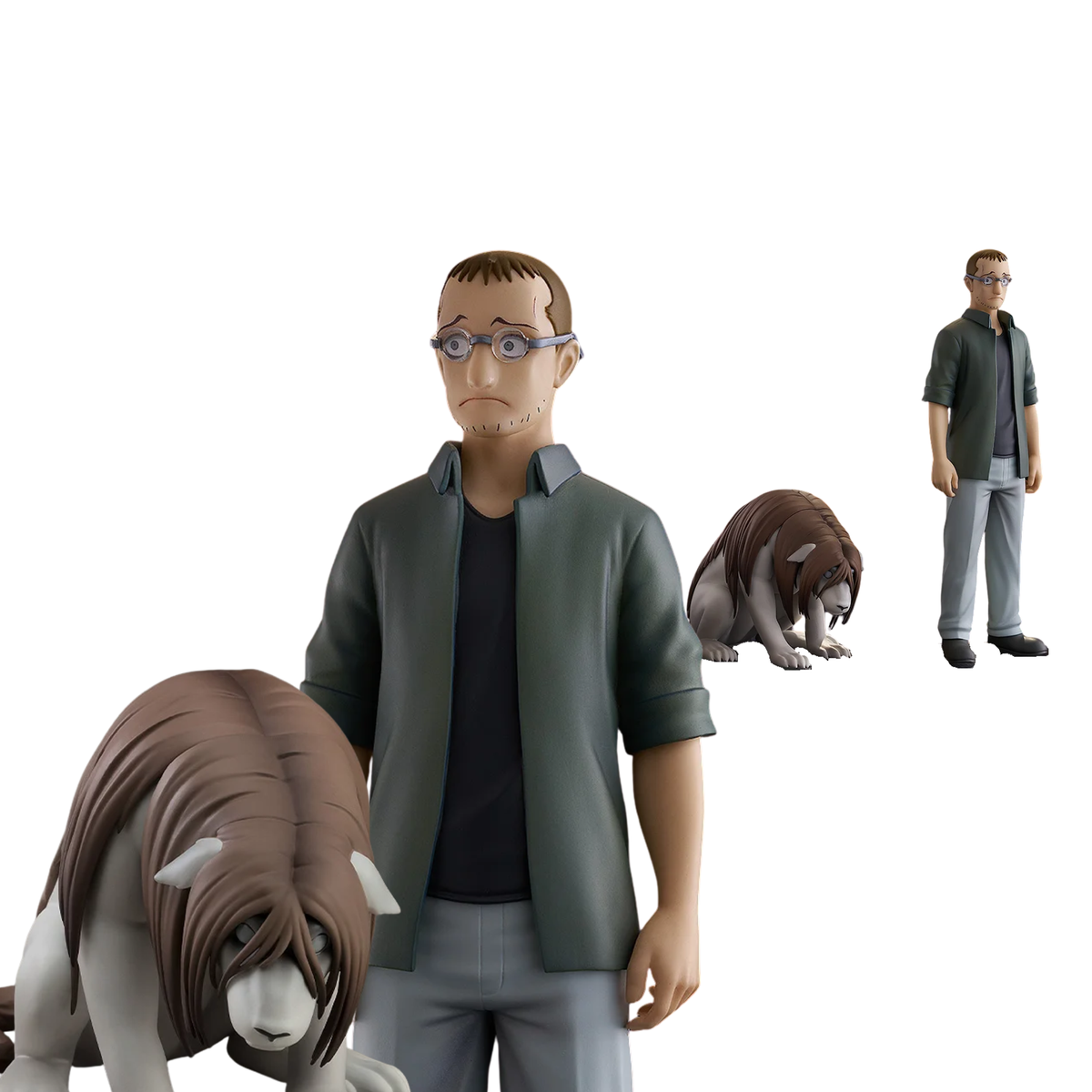 POP UP PARADE FULLMETAL ALCHEMIST "Shou Tucker & Nina Chimera" Complete Figure-Good Smile Company-Ace Cards & Collectibles