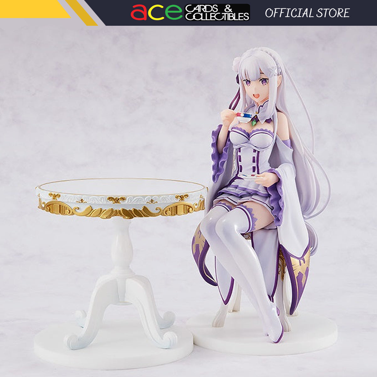 Re: Zero -Starting Life in Another World- &quot;Emilia&quot; (Tea Party Ver.)-Good Smile Company-Ace Cards &amp; Collectibles