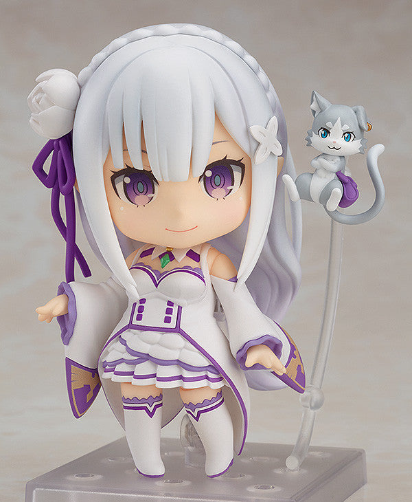 Re:ZERO Starting Life in Another World Nendoroid &quot;Emilia&quot; (rerun)-Good Smile Company-Ace Cards &amp; Collectibles