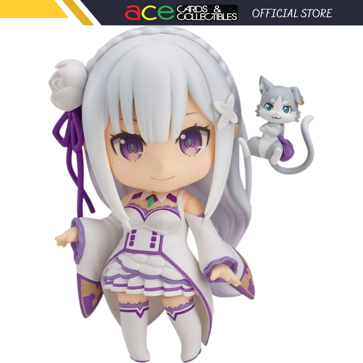 Re:ZERO Starting Life in Another World Nendoroid "Emilia" (rerun)-Good Smile Company-Ace Cards & Collectibles