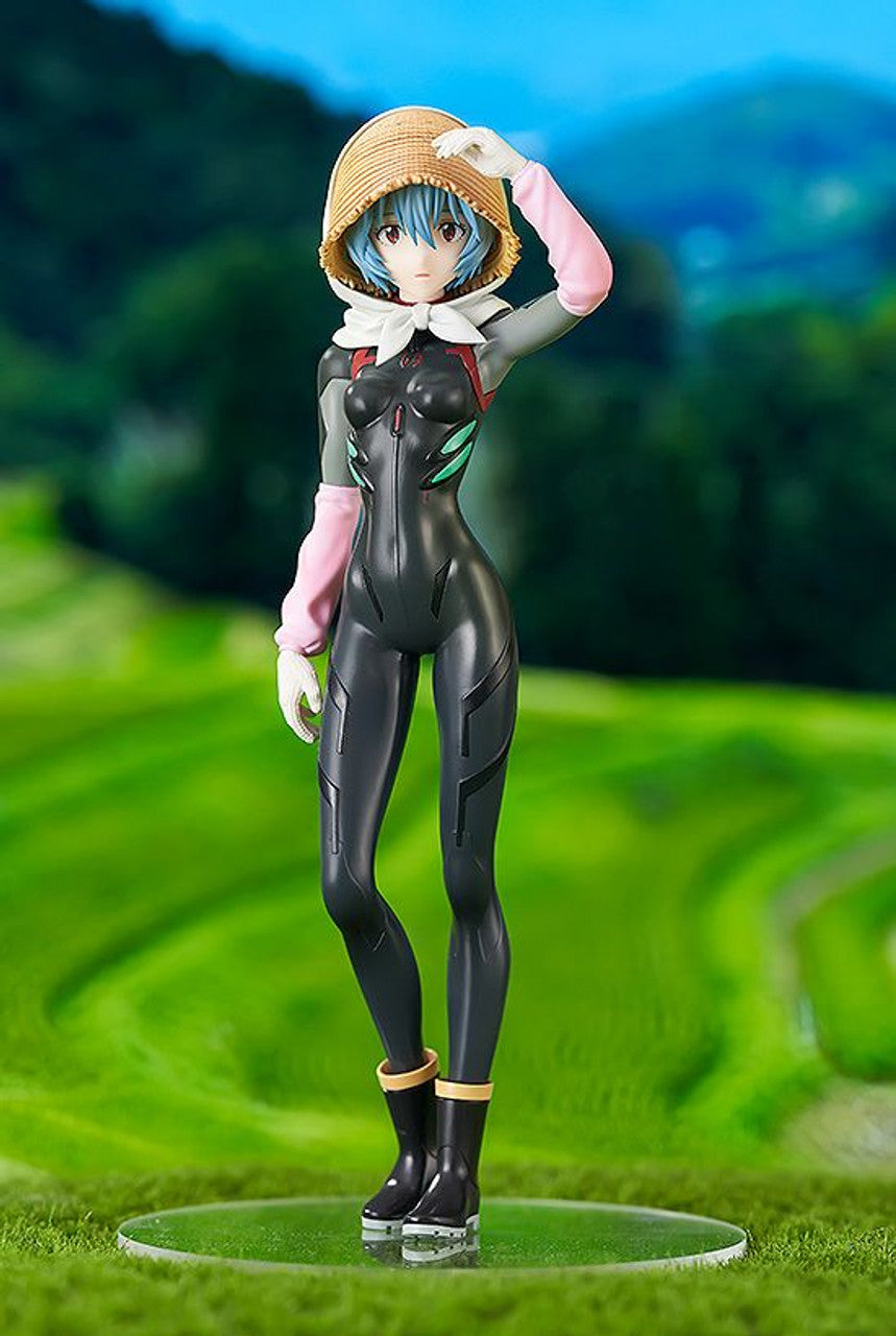 Rebuild of Evangelion Pop Up Parade &quot;Rei Ayanami&quot; (Farming Ver.)-Good Smile Company-Ace Cards &amp; Collectibles