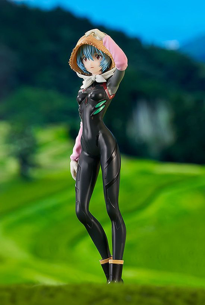 Rebuild of Evangelion Pop Up Parade &quot;Rei Ayanami&quot; (Farming Ver.)-Good Smile Company-Ace Cards &amp; Collectibles