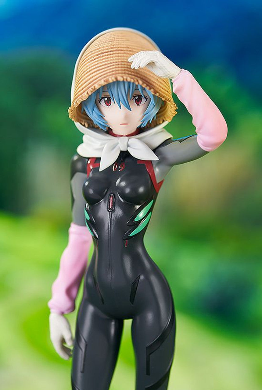 Rebuild of Evangelion Pop Up Parade &quot;Rei Ayanami&quot; (Farming Ver.)-Good Smile Company-Ace Cards &amp; Collectibles