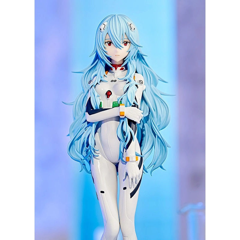Rebuild of Evangelion Pop Up Parade &quot;Rei Ayanami&quot; (Long Hair Ver.)-Good Smile Company-Ace Cards &amp; Collectibles