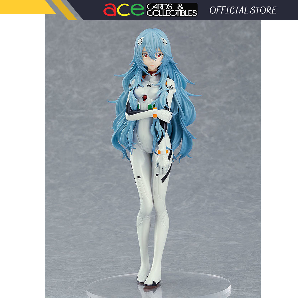 Rebuild of Evangelion Pop Up Parade &quot;Rei Ayanami&quot; (Long Hair Ver.)-Good Smile Company-Ace Cards &amp; Collectibles
