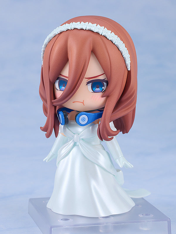 The Quintessential Quintuplets [2374] Nendoroid &quot;Miku Nakano&quot; (Wedding Dress Ver.)-Good Smile Company-Ace Cards &amp; Collectibles