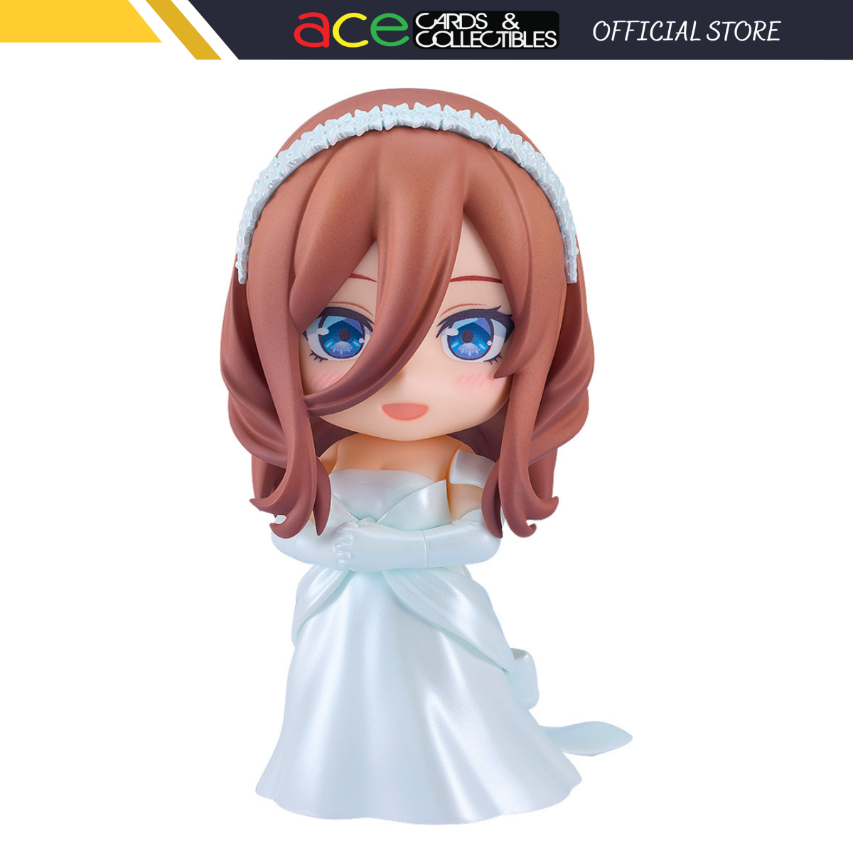 The Quintessential Quintuplets [2374] Nendoroid &quot;Miku Nakano&quot; (Wedding Dress Ver.)-Good Smile Company-Ace Cards &amp; Collectibles