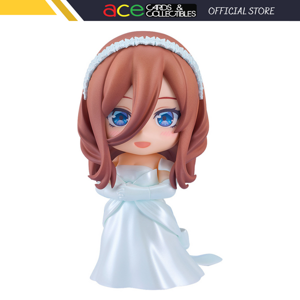 The Quintessential Quintuplets Nendoroid "Miku Nakano" (Wedding Dress Ver.)-Good Smile Company-Ace Cards & Collectibles