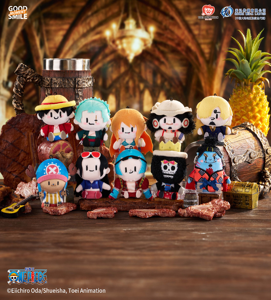One Piece Straw Hat Pirates Finger Puppets Plush Blind Box-Single Box (Random)-Good Smile Moment-Ace Cards & Collectibles