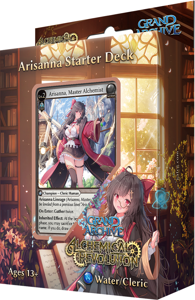 Grand Archive TCG - [ALC] Alchemical Revolution Starter Deck-Arisanna-Grand Archive-Ace Cards & Collectibles
