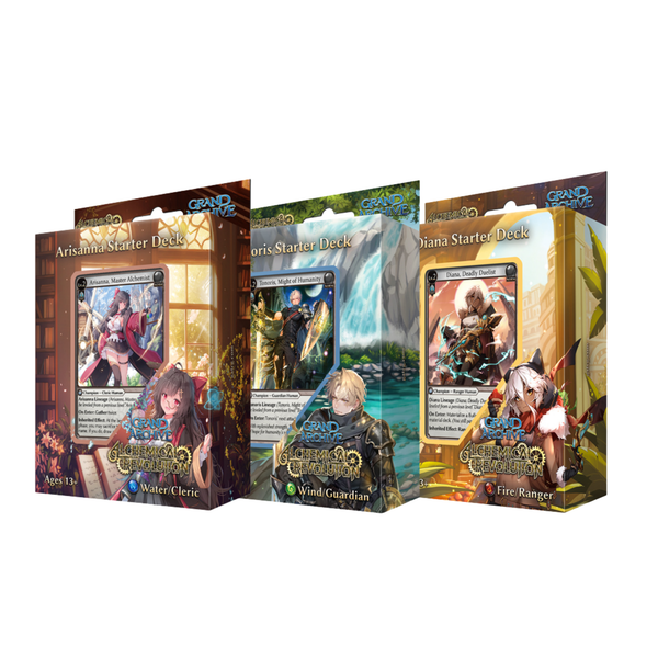 Grand Archive TCG - [ALC] Alchemical Revolution Starter Deck-Arisanna-Grand Archive-Ace Cards & Collectibles