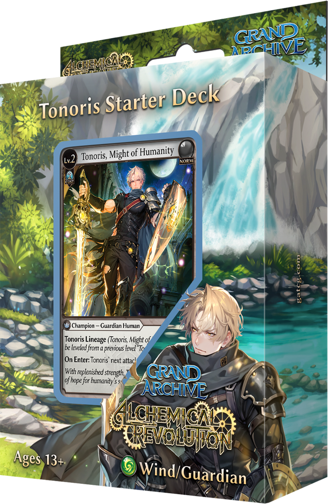 Grand Archive TCG - [ALC] Alchemical Revolution Starter Deck-Tonoris-Grand Archive-Ace Cards & Collectibles