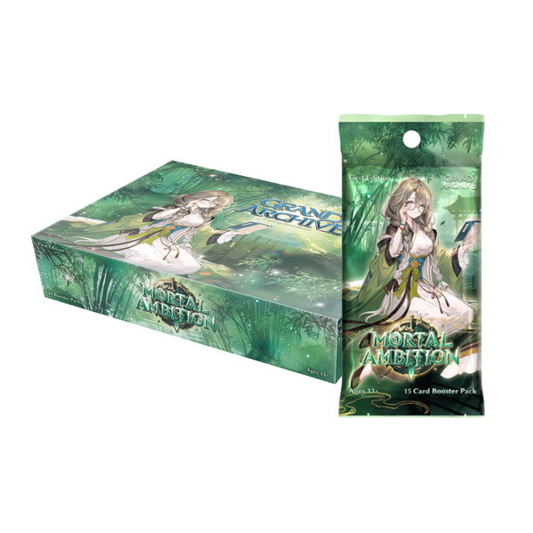 Grand Archive TCG - [AMB] Mortal Ambition Booster Box (First Edition)-Single Pack-Grand Archive-Ace Cards & Collectibles