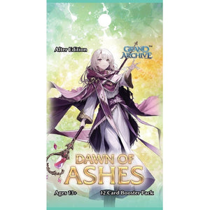 dawn of ashes alter edition booster box Grand Archive Dawn of Ashes Alter Edition Booster Pack. Grand Archive TCG Dawn of