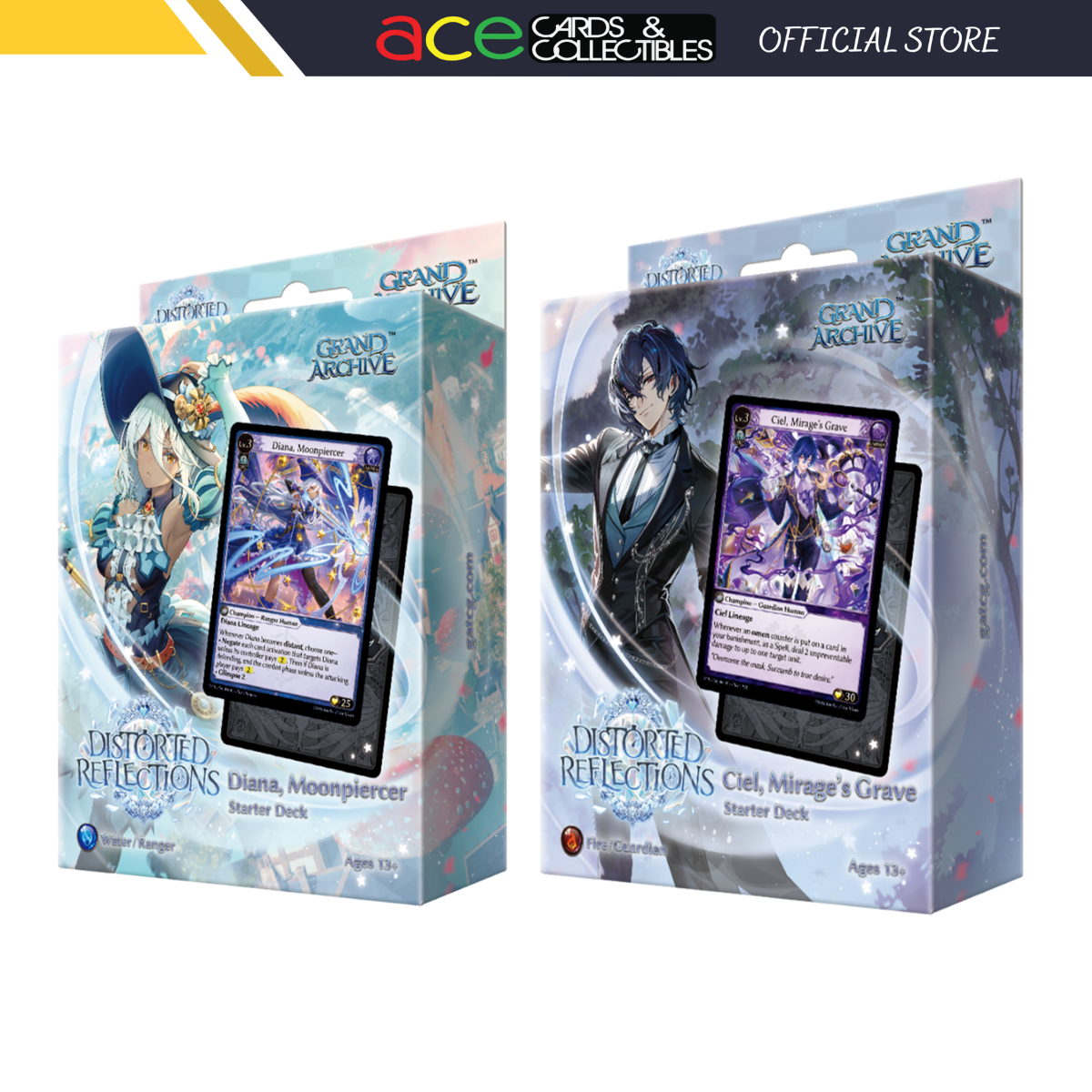 Grand Archive TCG [DTR] Distorted Reflection - Diana Starter Deck-Diana-Grand Archive-Ace Cards & Collectibles