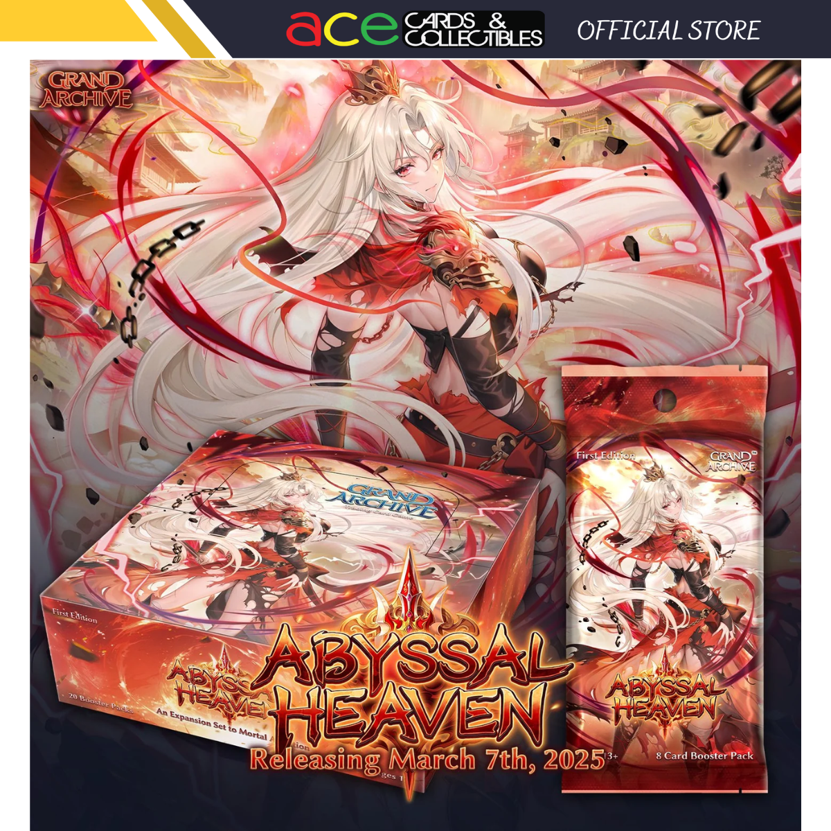 Grand Archive TCG - [HVN] Abyssal Heaven Booster Box (First Edition)-Single Pack-Grand Archive-Ace Cards & Collectibles
