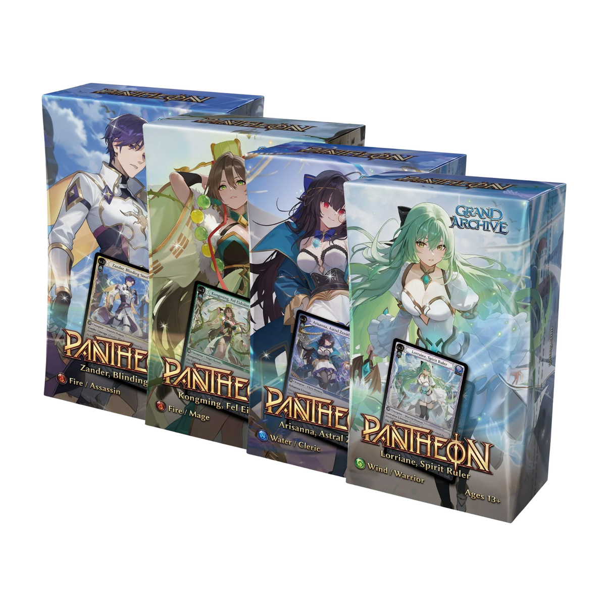 Grand Archive TCG - [RDOPD] Radiant Origins Pantheon Decks-Zander - Fire-Grand Archive-Ace Cards & Collectibles
