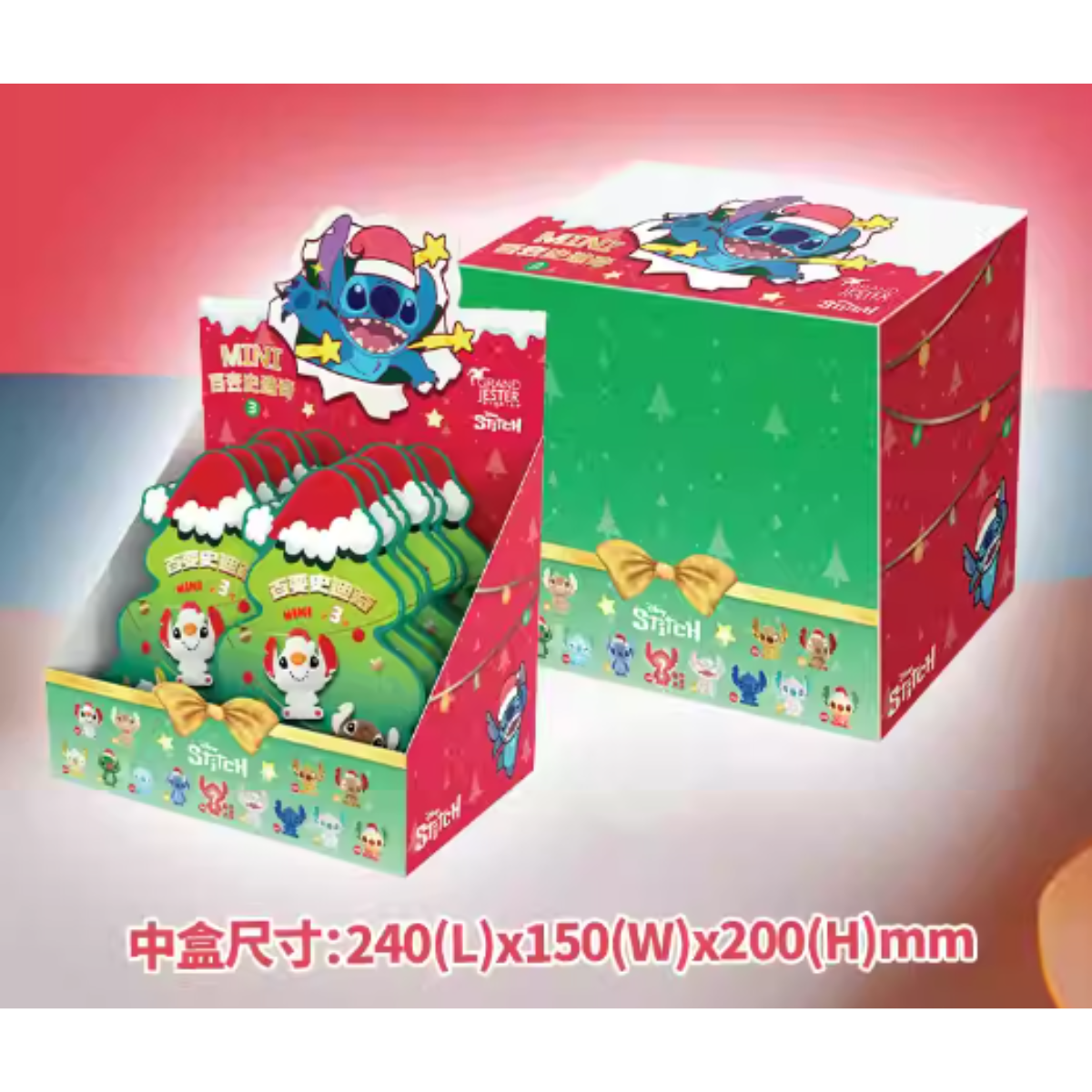 Enesco Stitch Ever-Changing Mini Cuteness Series 3-Display Box (12pcs)-Grand Jester-Ace Cards &amp; Collectibles