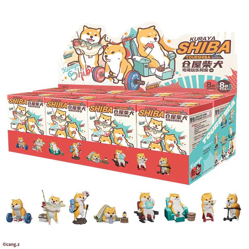 Guraya Shiba x Tourshiba 2nd Version Series-Single Box (Random)-Guraya Shiba-Ace Cards &amp; Collectibles