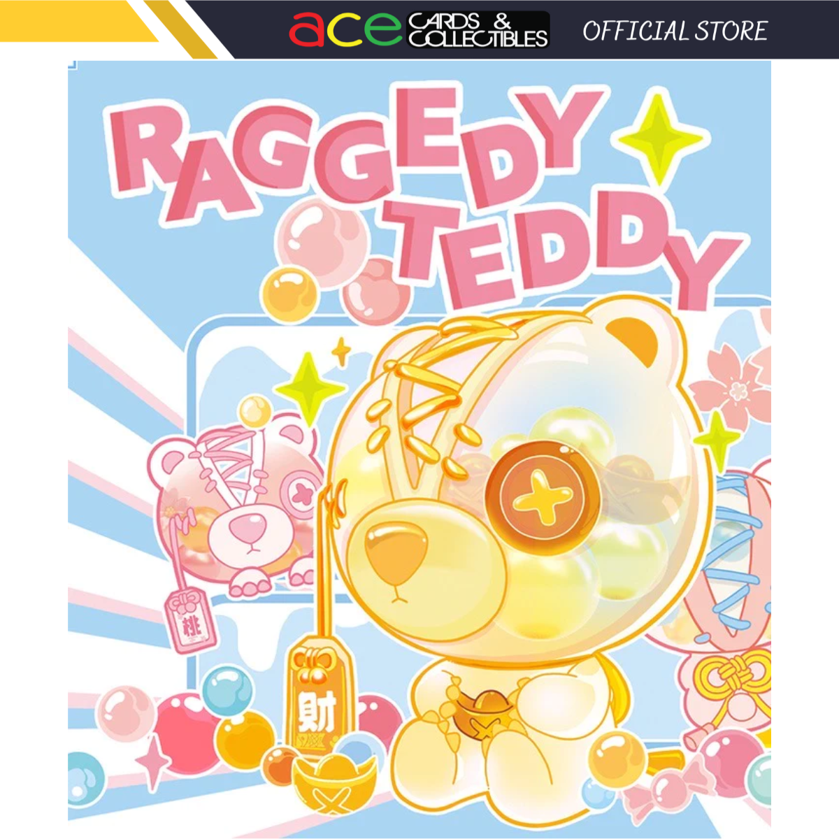 Hey! Dolls x Vivagames Raggedy Teddy Today&#39;s Blessing Series-Single Box (Random)-Hey Dolls-Ace Cards &amp; Collectibles