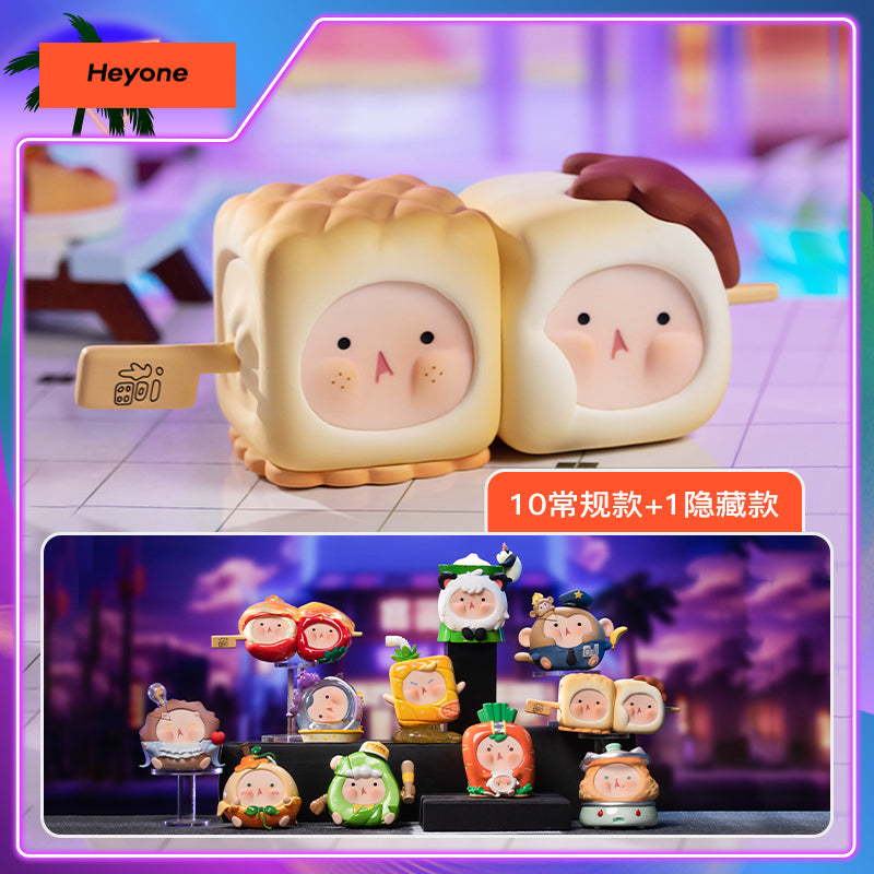 HeyOne x TuanTuan - Neon Sunset Bistro Series-Single Box (Random)-HeyOne-Ace Cards & Collectibles