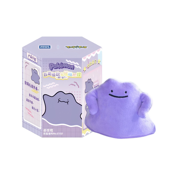 HollyBox Pokémon Ditto Series Squishy Plush Blind Box-Single Box (Random)-Holly Box-Ace Cards & Collectibles