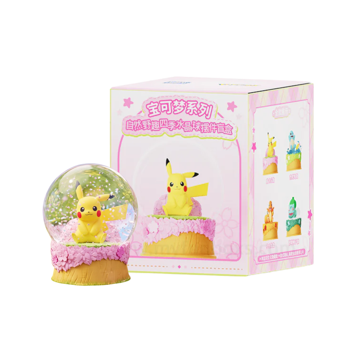 HollyBox Pokemon Nature Fun Four Seasons Crystal Ball Blind Box-Single Box (Random)-Holly Box-Ace Cards & Collectibles
