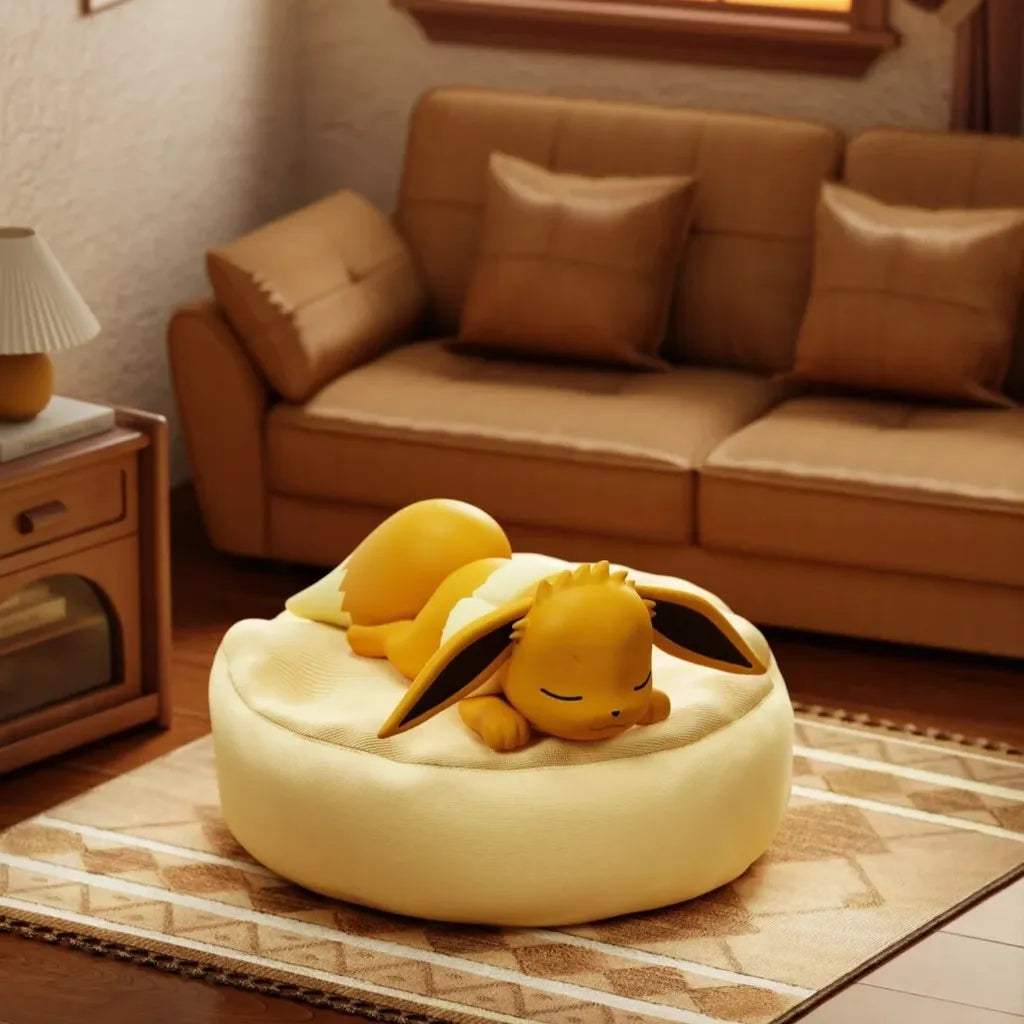 HollyBox x Pokemon Eevee Sleeping Posture Series Blind Box-Single Box (Random)-Holly Box-Ace Cards & Collectibles