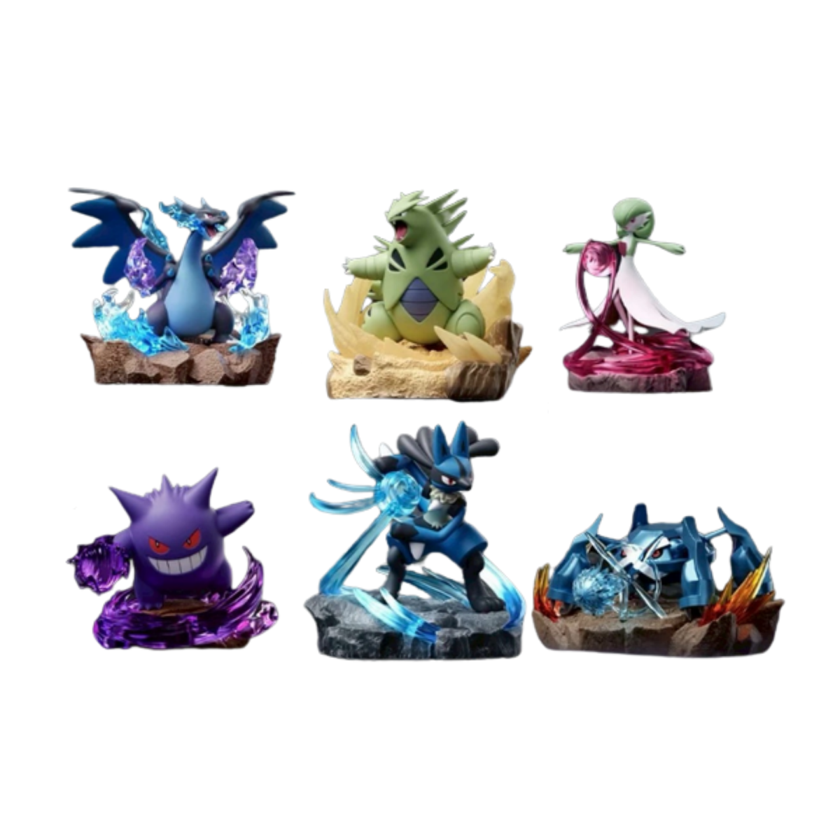 Pokemon Full Power Battle Mini Scene Figure-Whole Box (6pcs)-Holly Box-Ace Cards & Collectibles